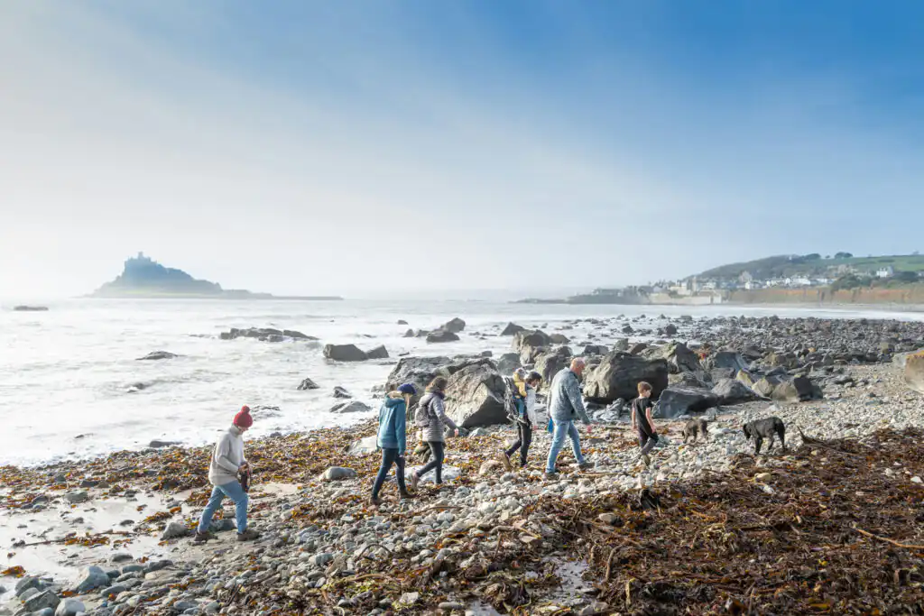 dog-family-St-Micheal’s-Mount